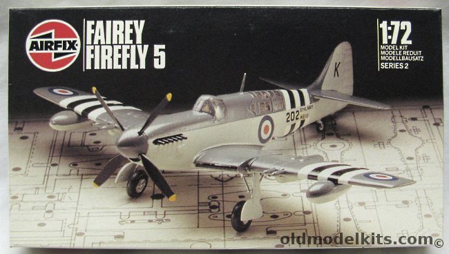 Airfix 1/72 Fairey Firefly 5, 02018 plastic model kit